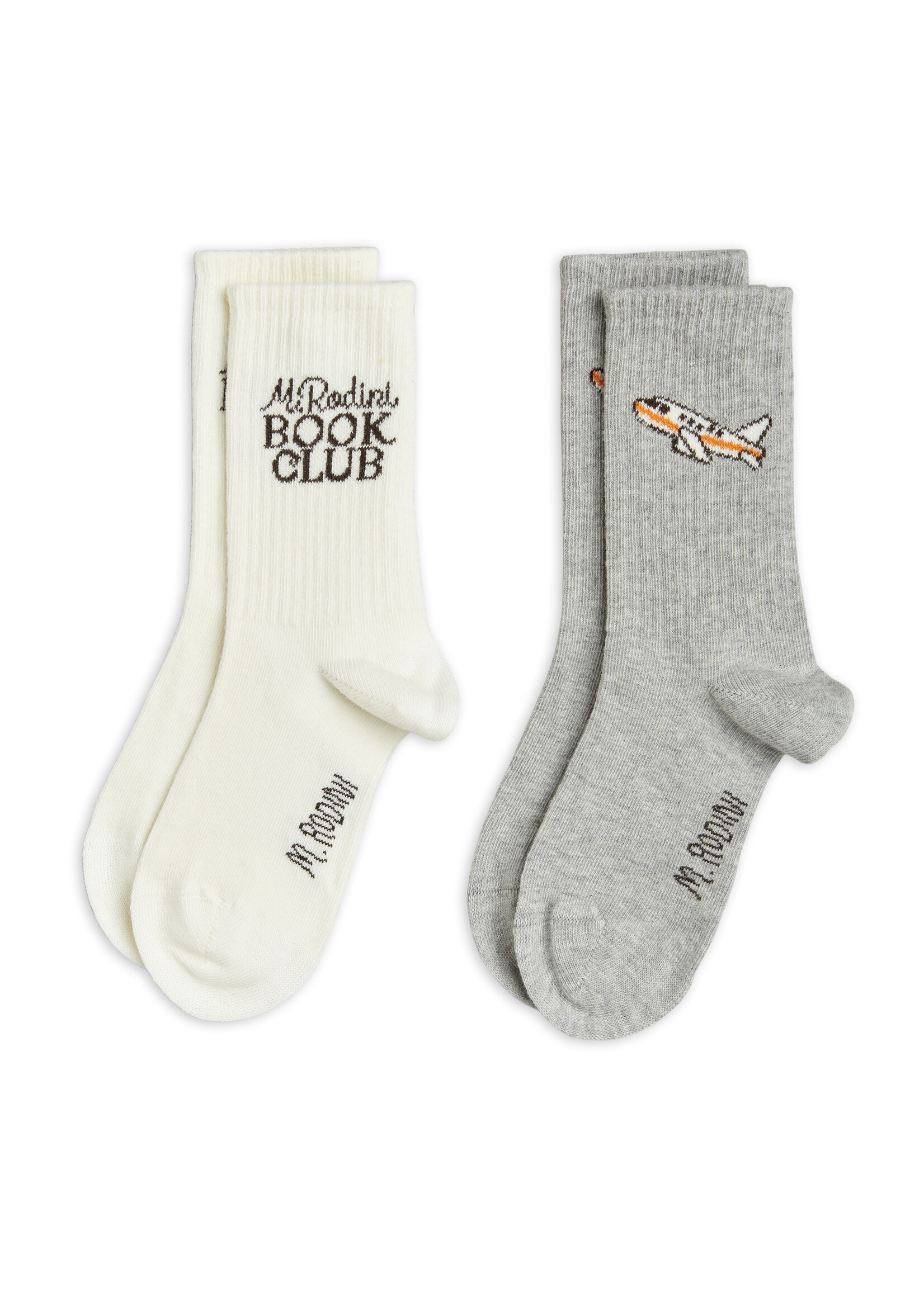 Mini Rodini MINI RODINI | Book club 2-pack socks – Multi