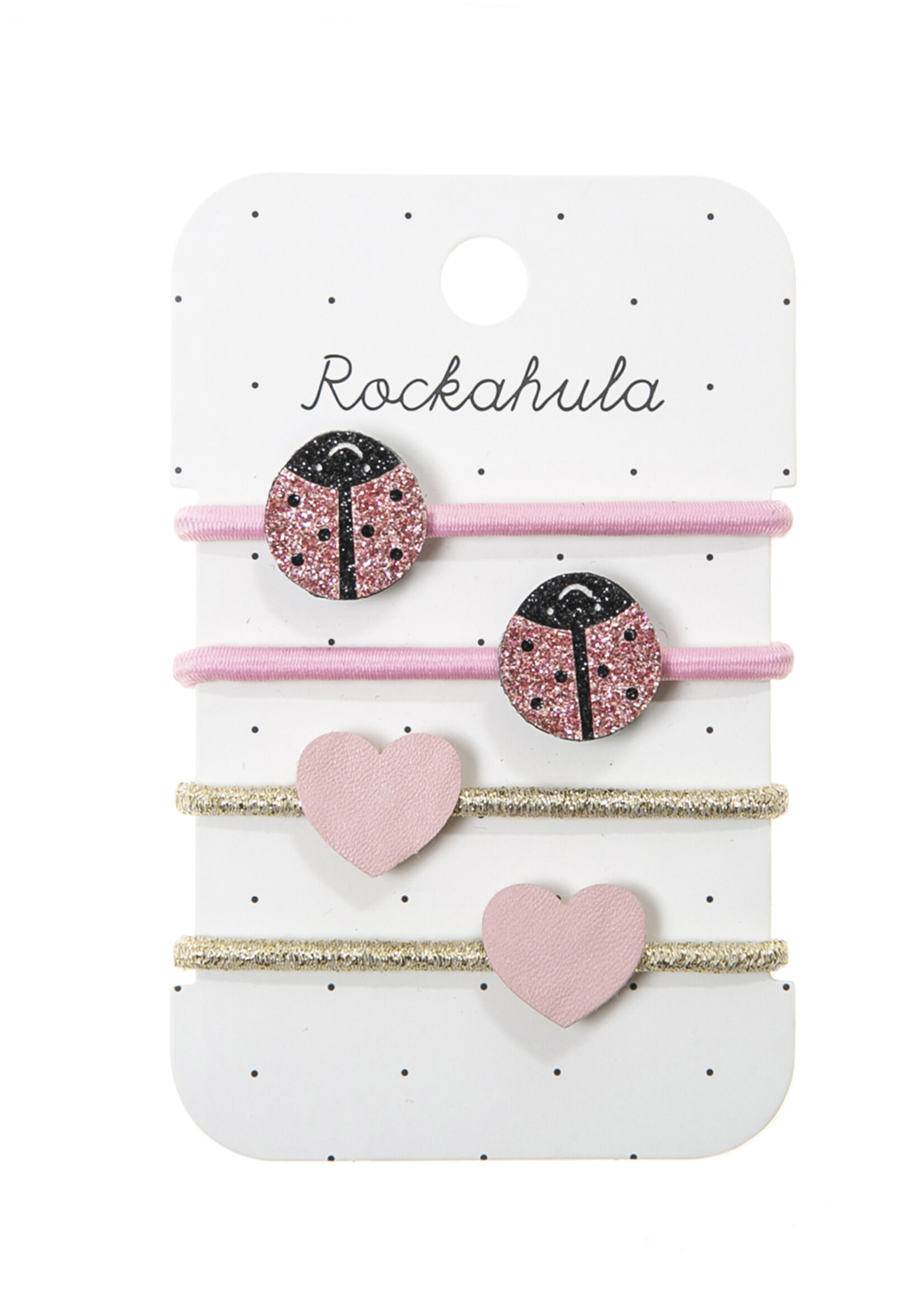 Rockahula Rockahula | Haarelastiekjes Lola Ladybird Glitter