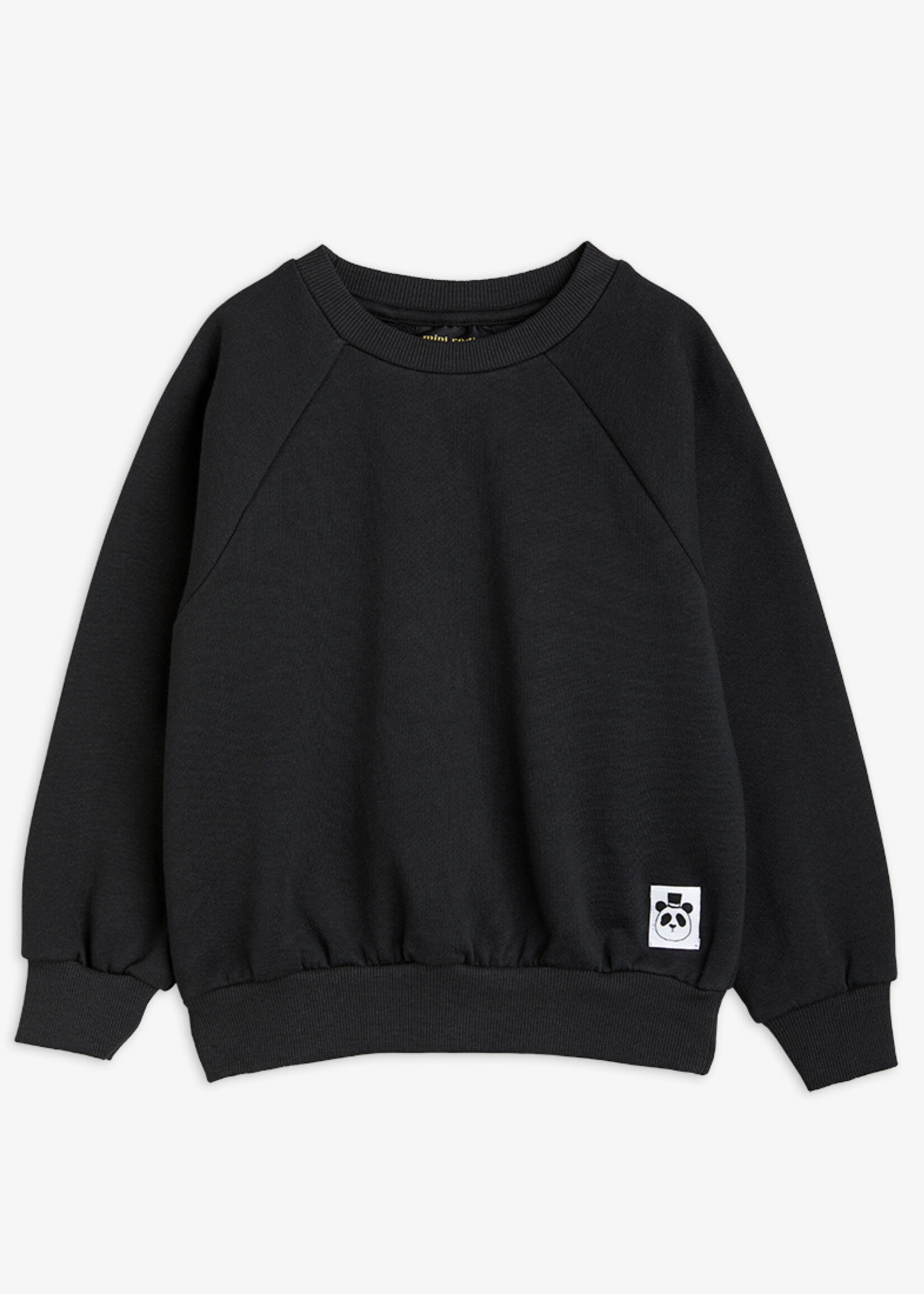 Mini Rodini MINI RODINI | Basic solid sweatshirt - Black