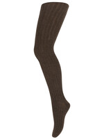 MP Denmark MP Denmark | Cotton rib tights - Brown Melange col.300