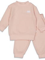 Feetje Feetje | Wafel pyjama - Old Pink