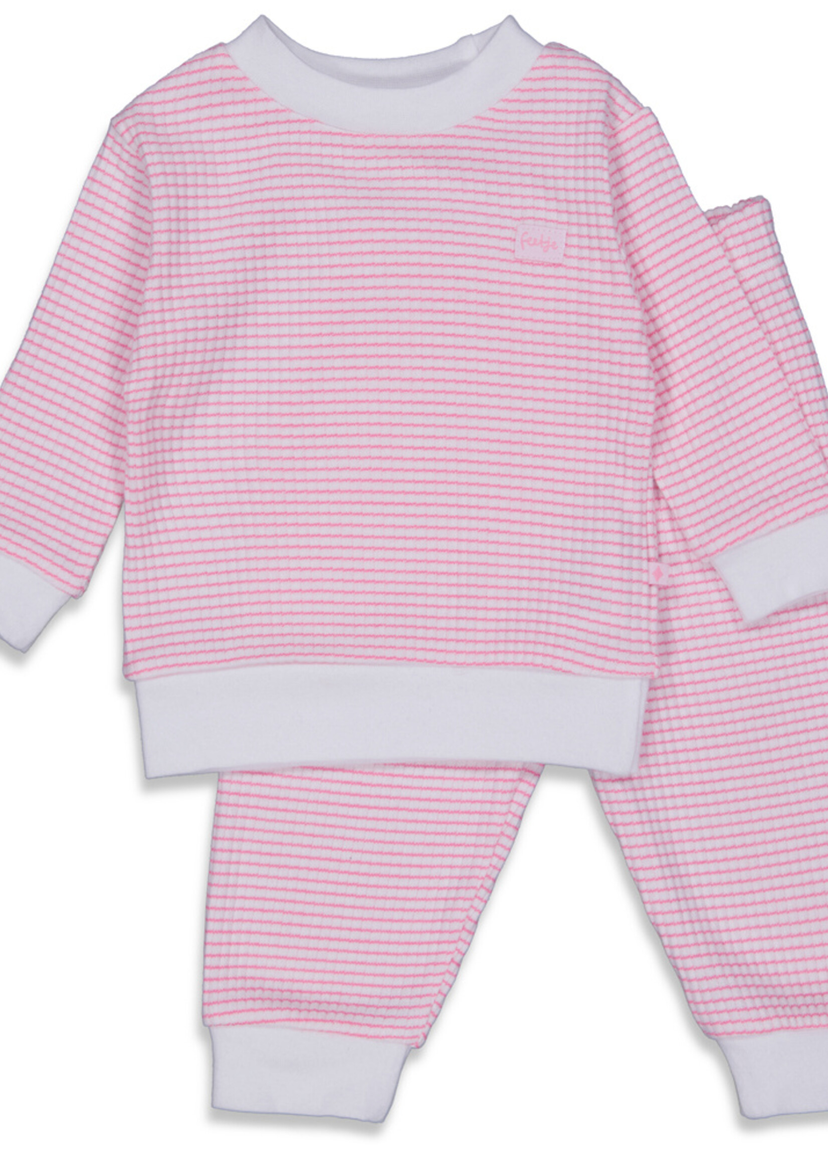 Feetje Feetje | Wafel pyjama - Pink