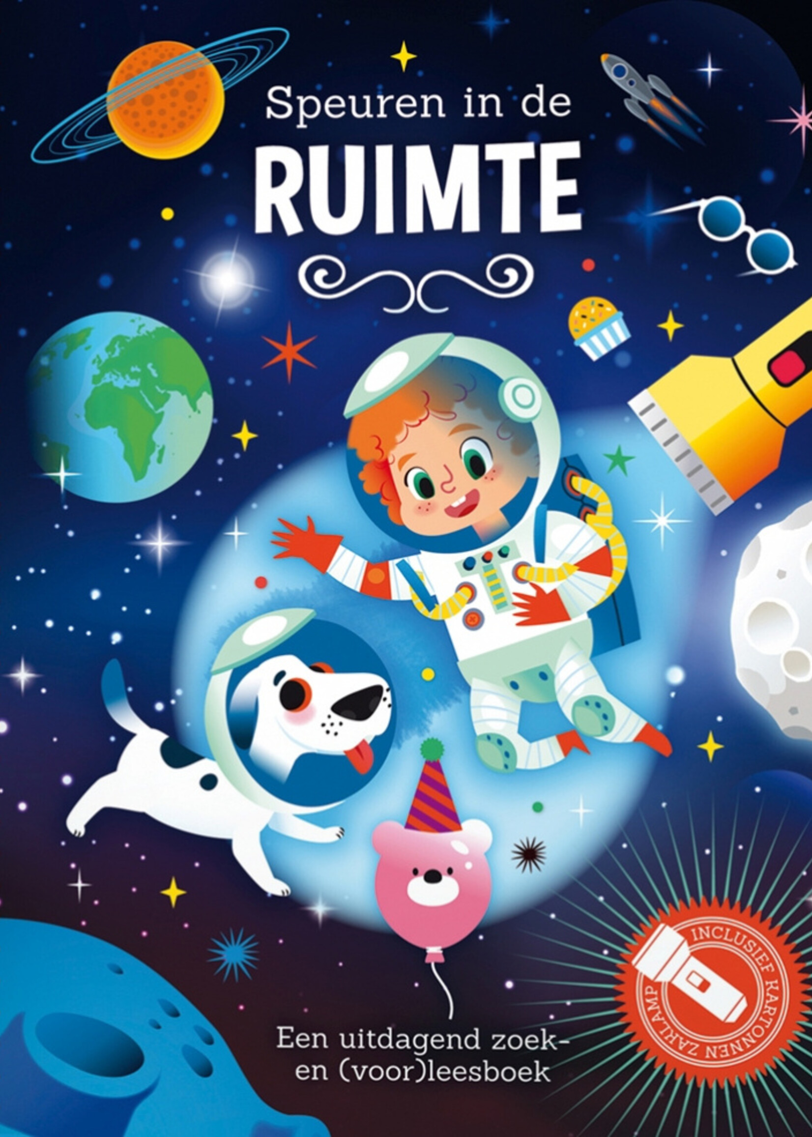 Zaklampboek | Speuren in de  ruimte