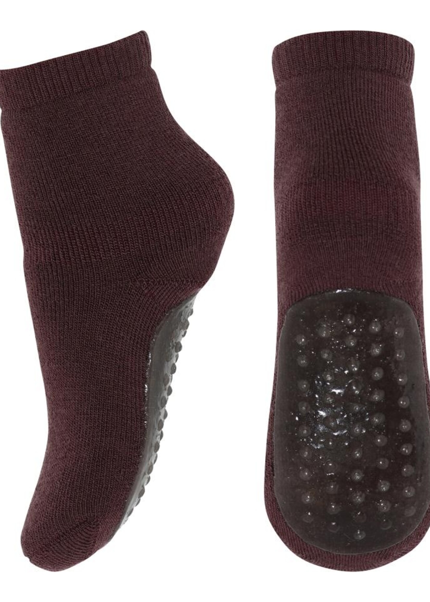 MP Denmark MP Denmark | Wool socks anti slip - Grape Skin col 36