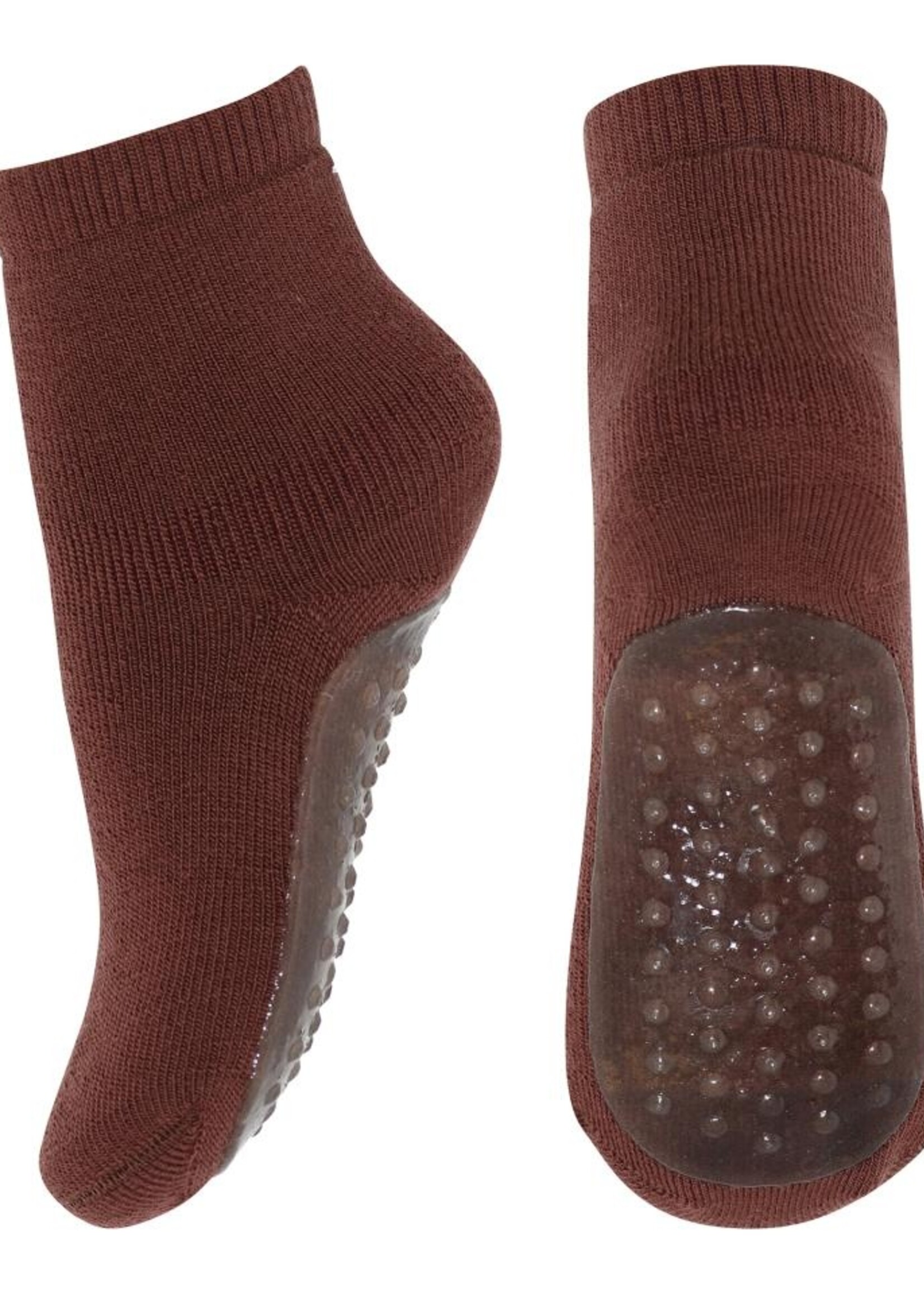 MP Denmark MP Denmark | Wool socks anti slip - Hot Chocolate col 37