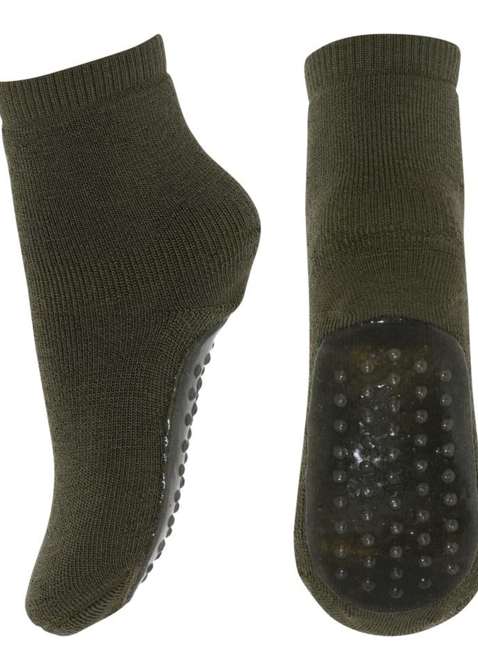 MP Denmark MP Denmark | Wool socks anti slip - Ivy Green col 3007