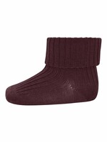 MP Denmark MP Denmark | Wool rib baby socks - Grape skin - col.36