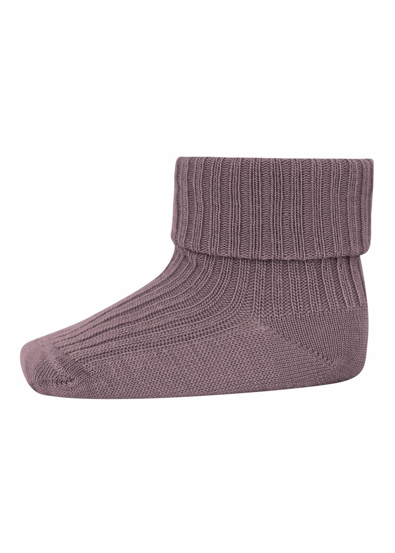 MP Denmark MP Denmark | Wool rib baby socks - Dark Purple Dove - Col. 33