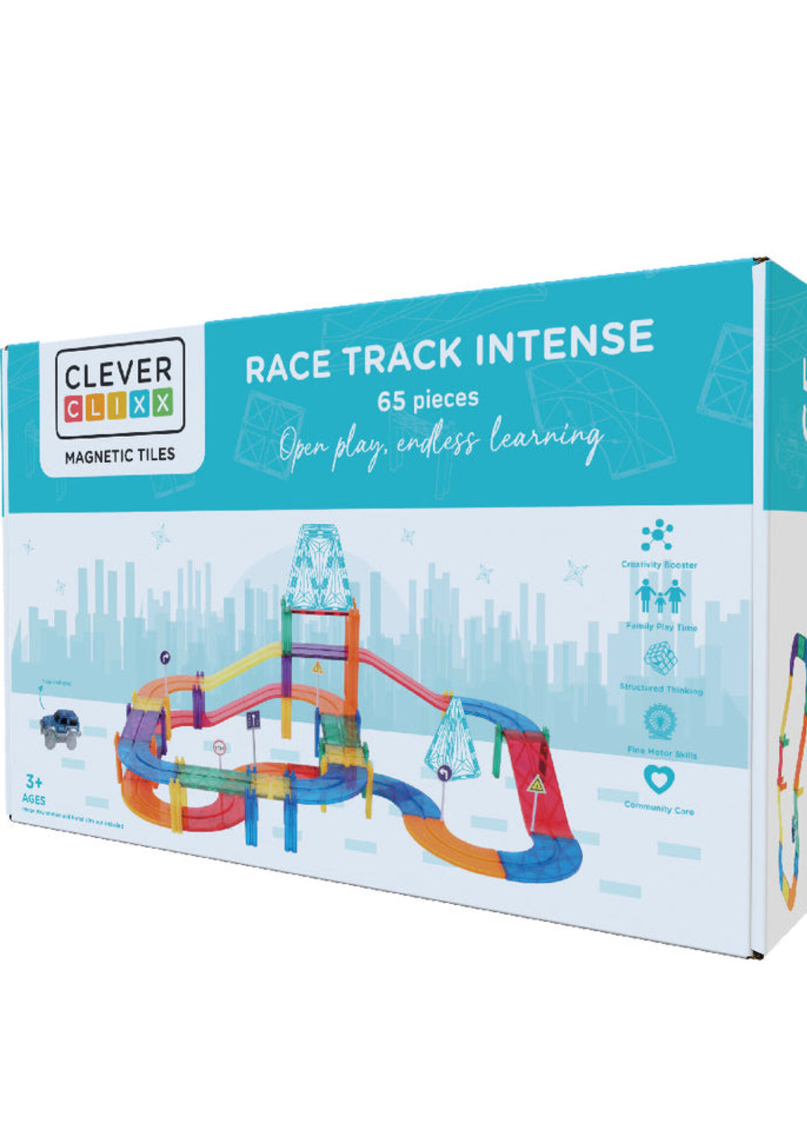 Cleverclixx Cleverclixx | Race Track  Intense - 65 pieces