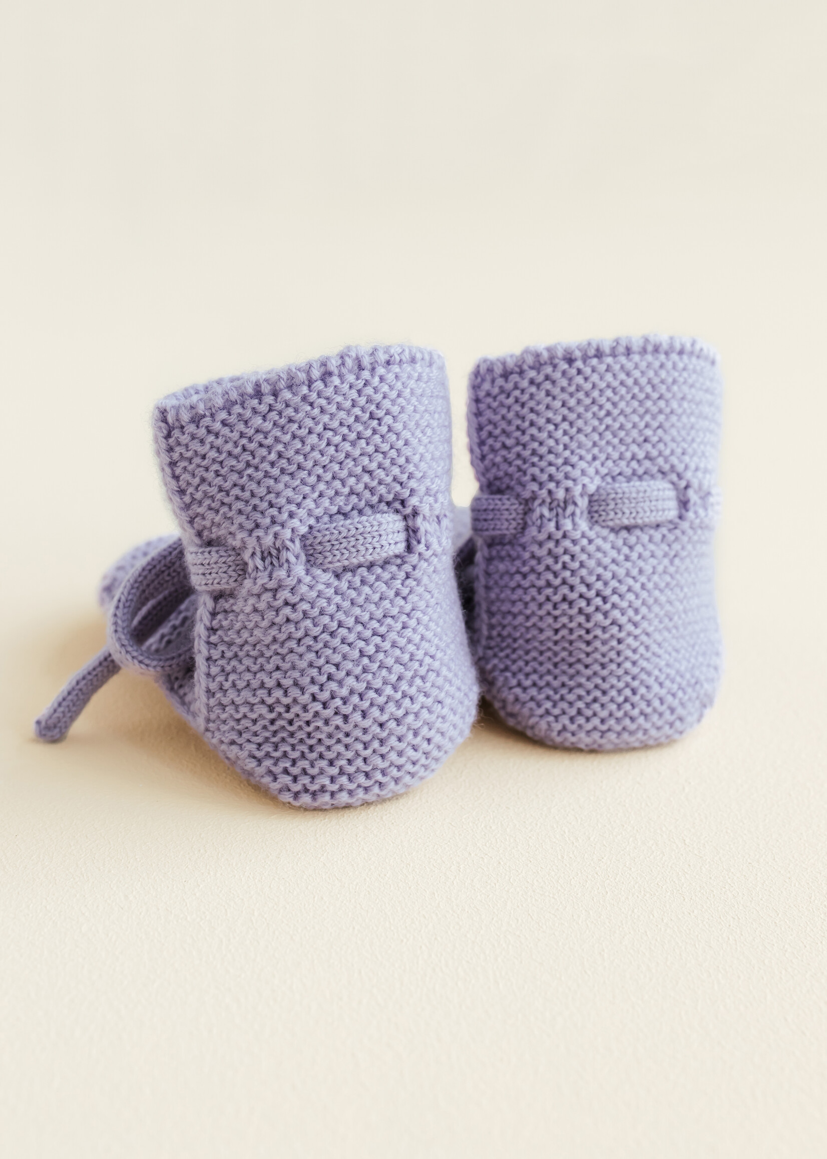 hvid Hvid | Booties 9 - 15m - Lilac