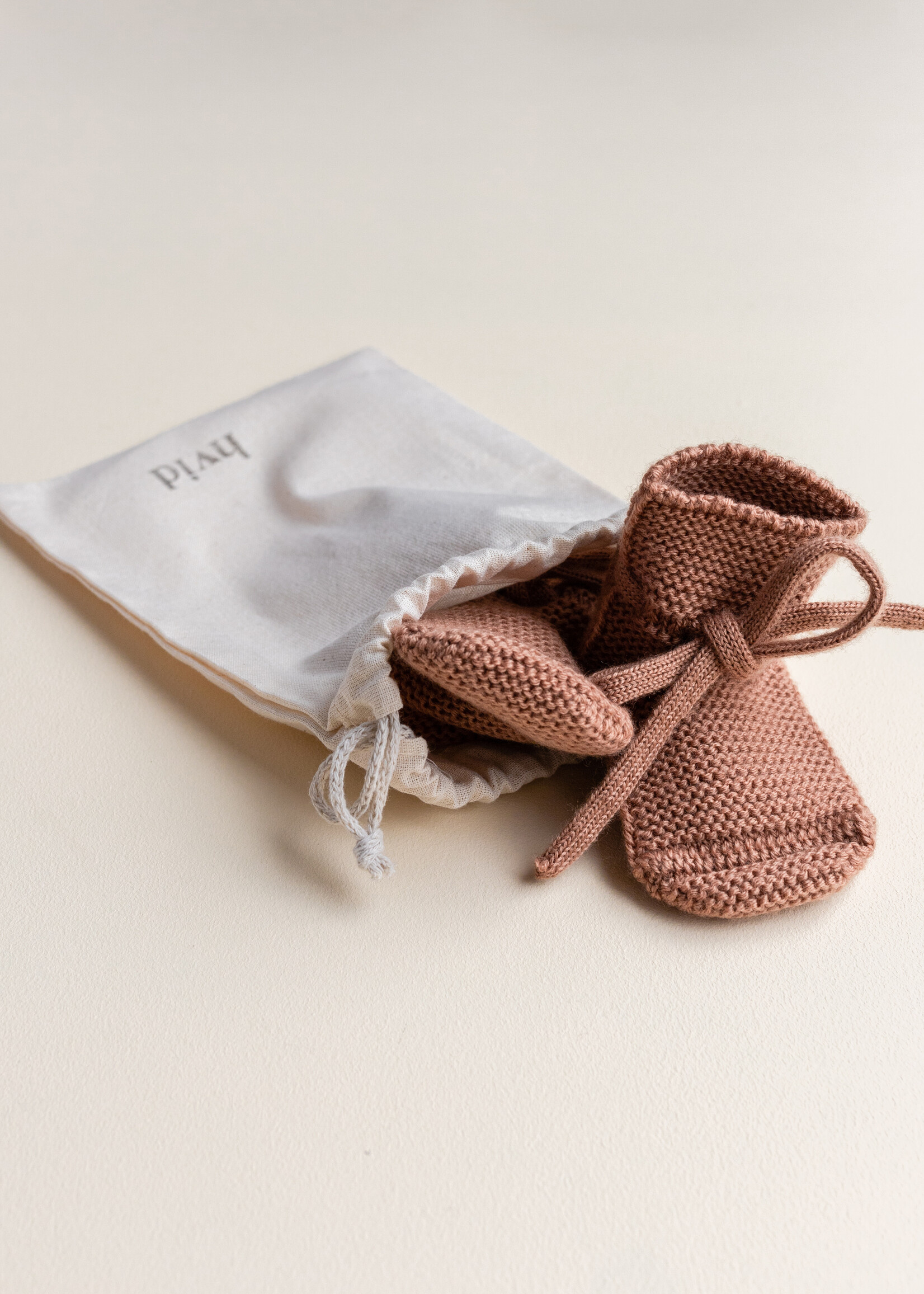 hvid Hvid | Booties 9 - 15m - Terracotta