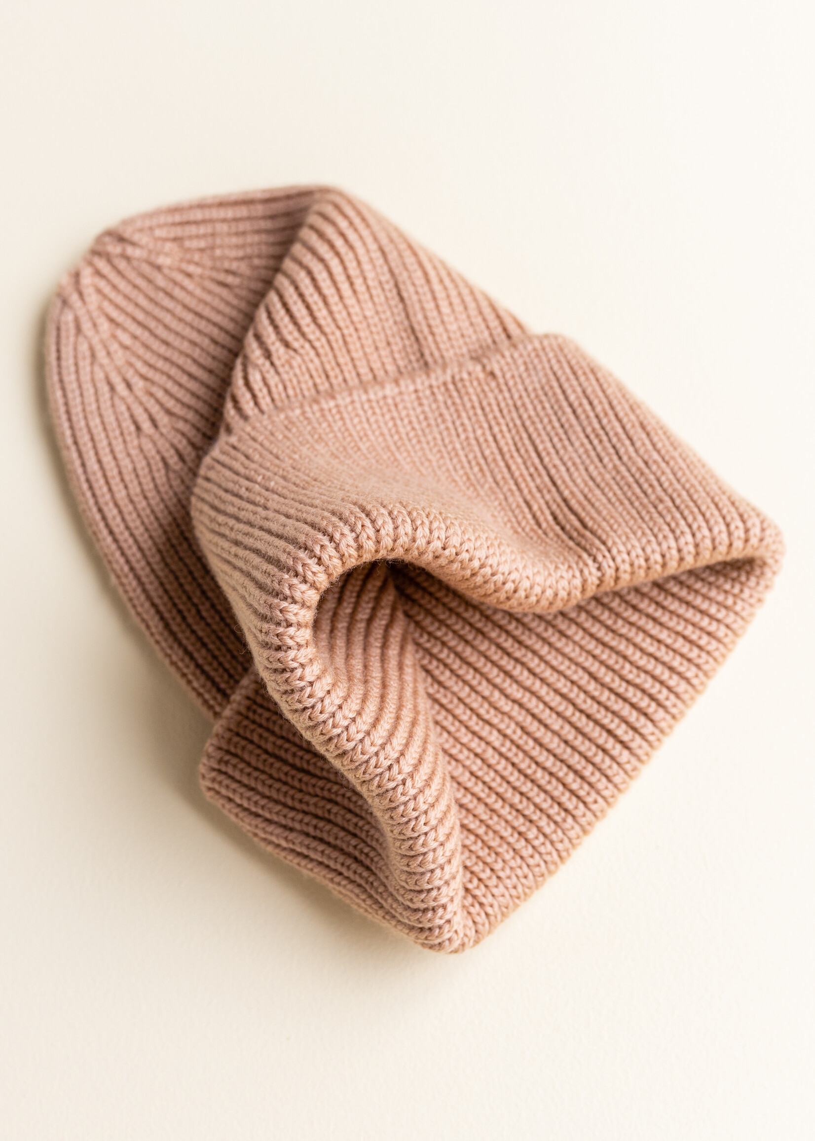 hvid Hvid | Beanie Fonzie Kids 6m - 2y - Rose