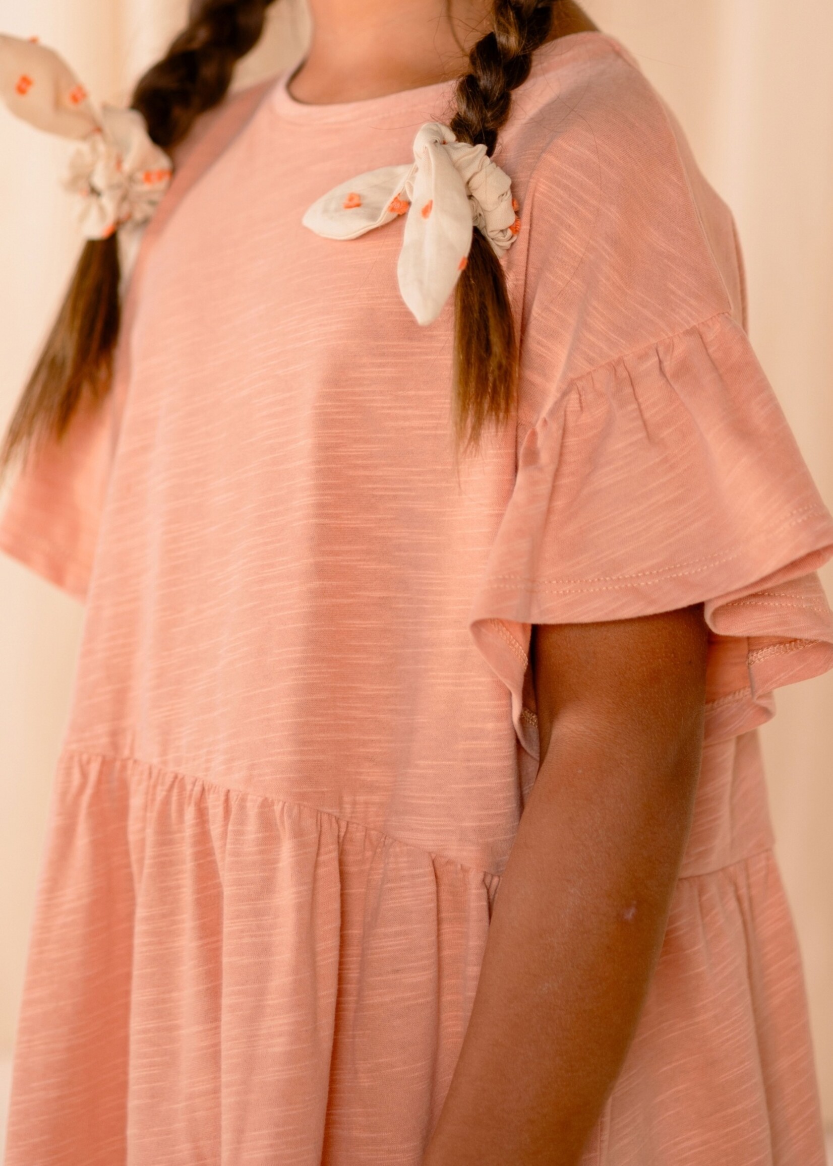 Nixnut Nixnut | Frill Dress – Peach