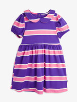 Mini Rodini MINI RODINI | Stripe ss dress – Purple