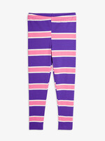 Mini Rodini MINI RODINI | Stripe leggings – Purple