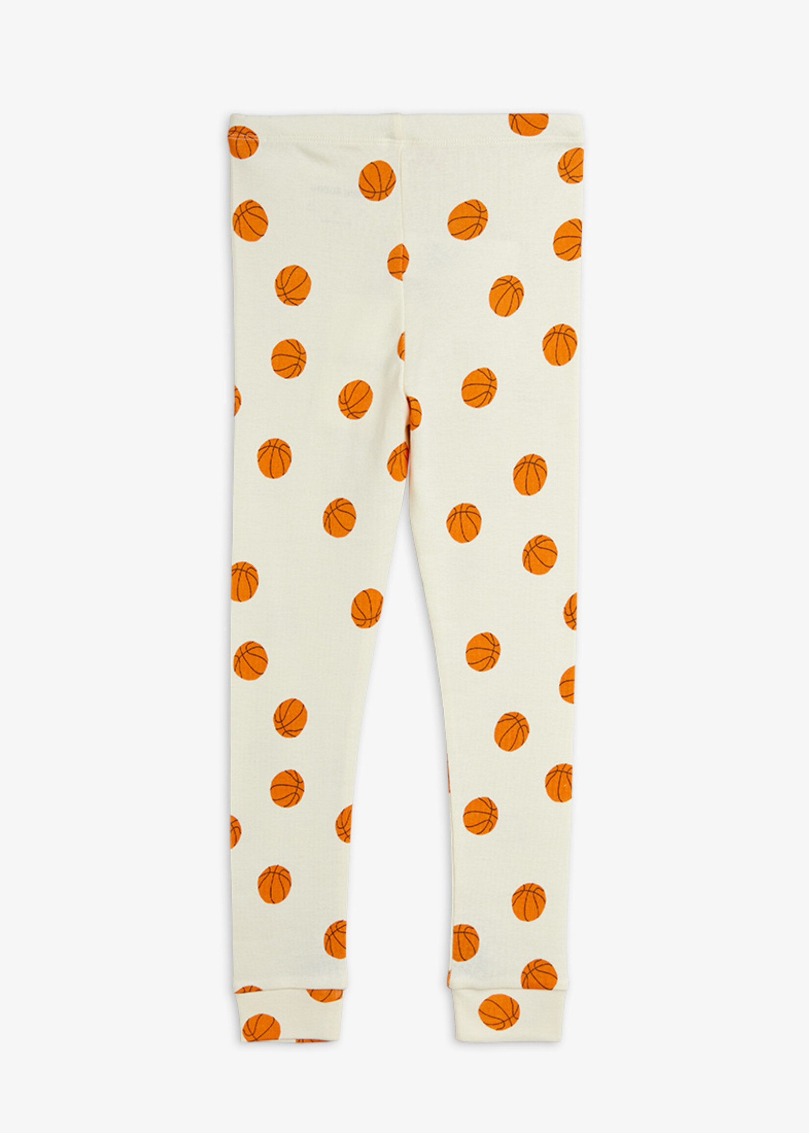 Mini Rodini MINI RODINI | Basketball aop leggings – Offwhite