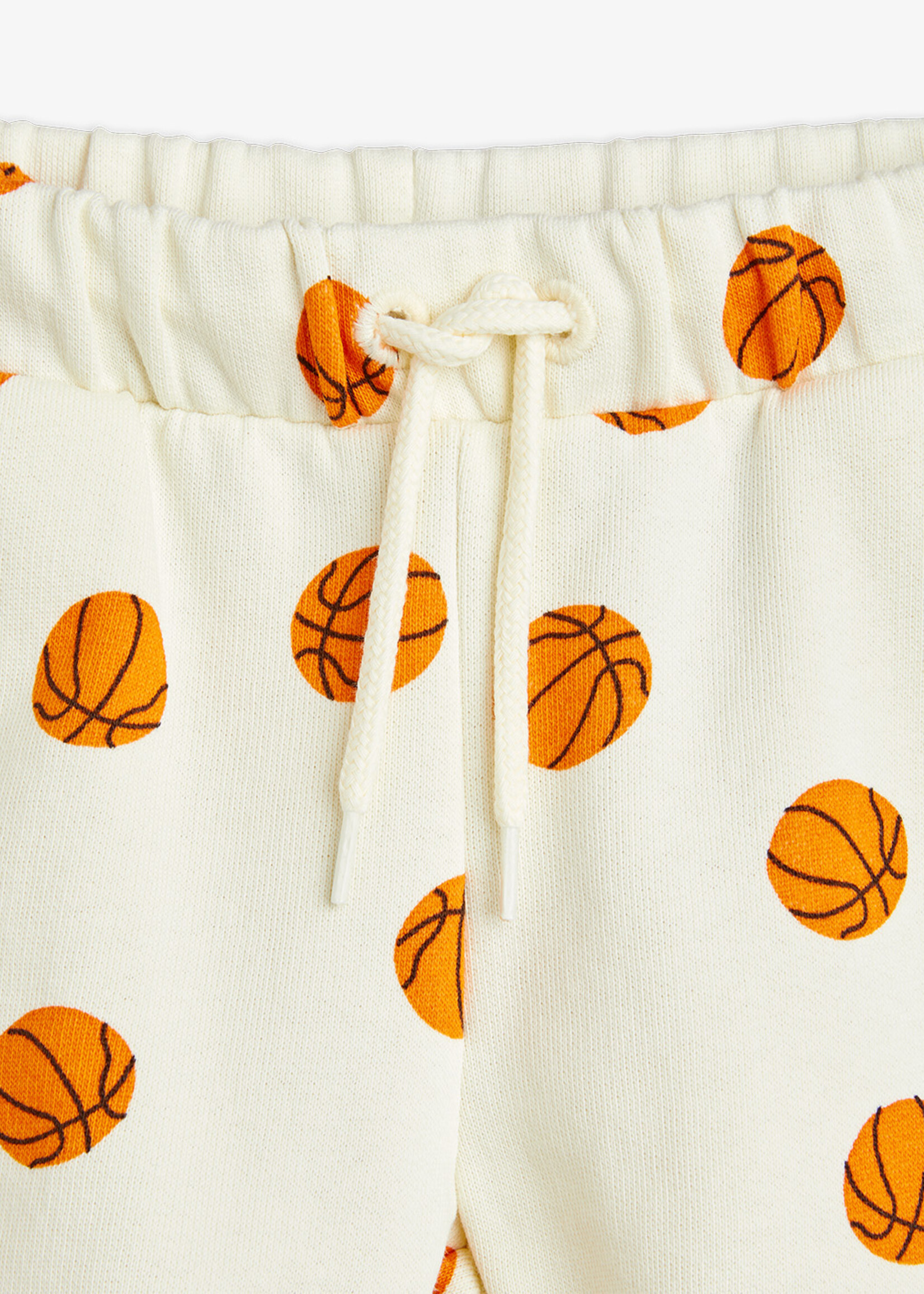 Mini Rodini MINI RODINI | Basketball aop sweatshorts – Offwhite