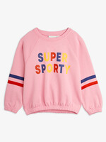 Mini Rodini MINI RODINI | Super sporty sp sweatshirt – Pink