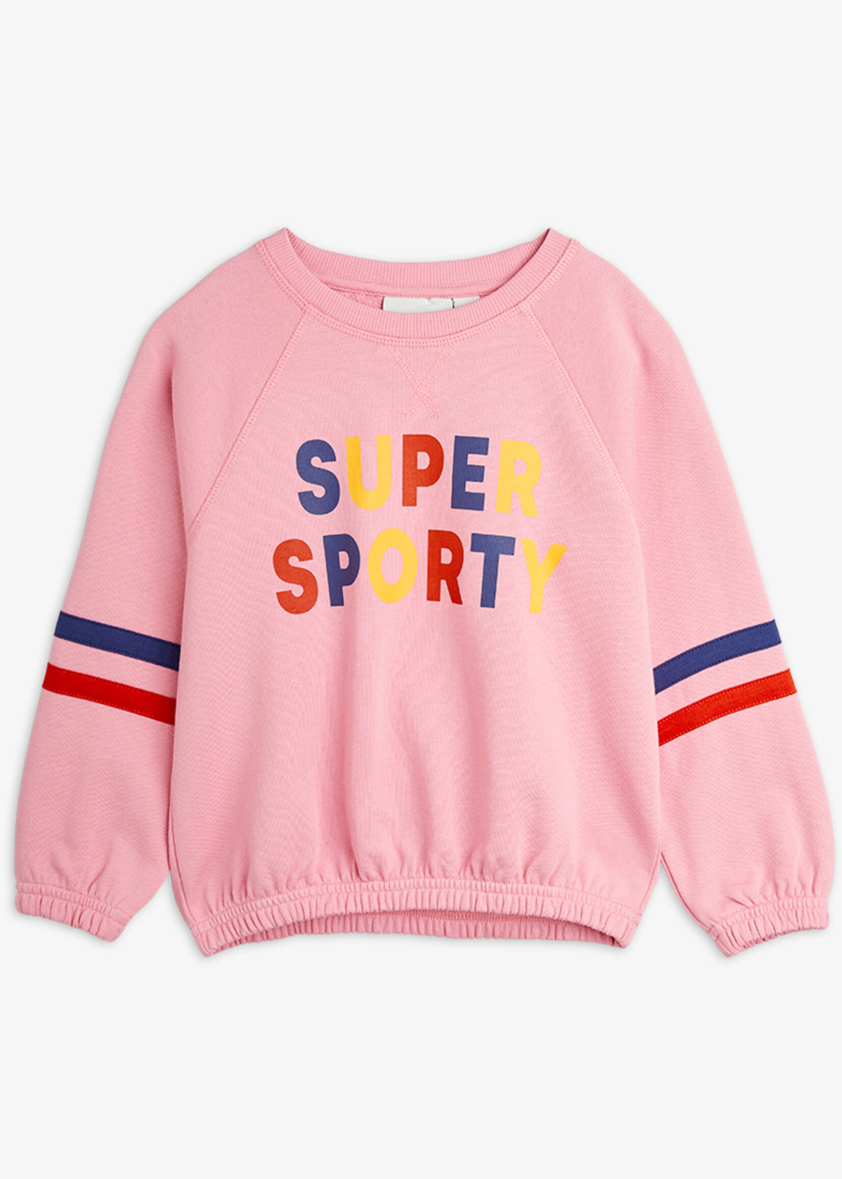 Mini Rodini MINI RODINI | Super sporty sp sweatshirt – Pink