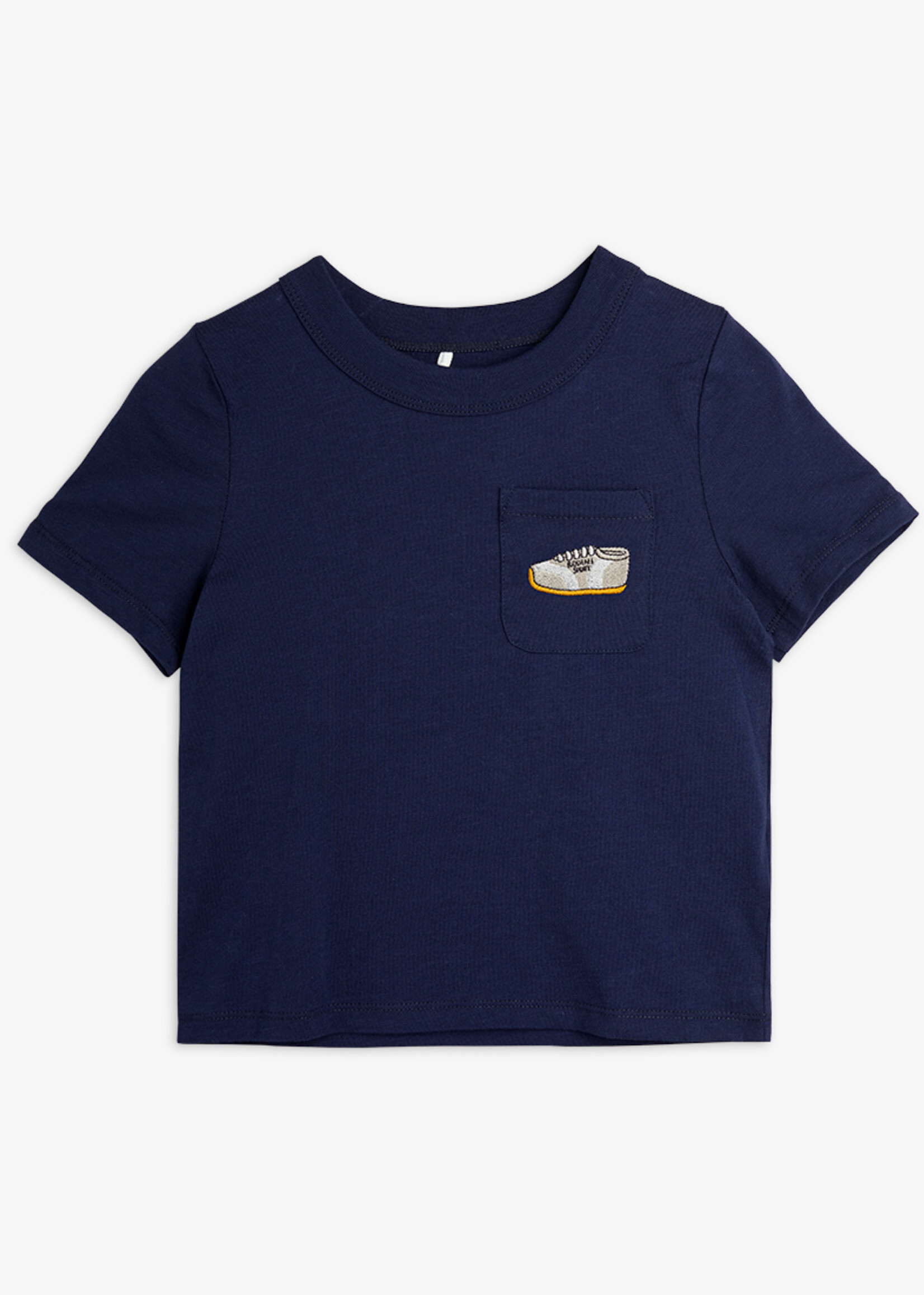 Mini Rodini MINI RODINI | Jogging emb ss tee – Blue