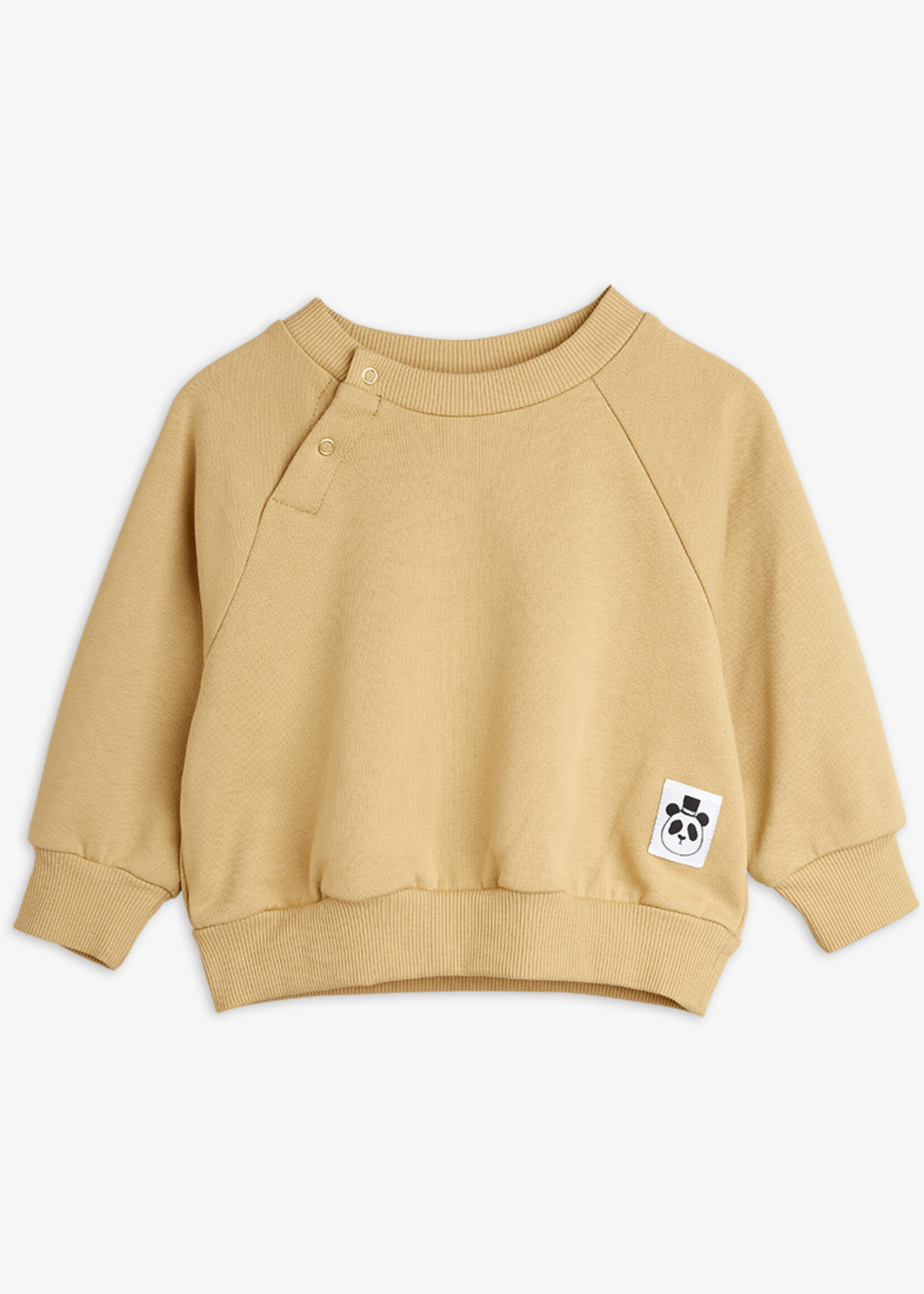 Mini Rodini MINI RODINI | Basic solid sweatshirt – Beige