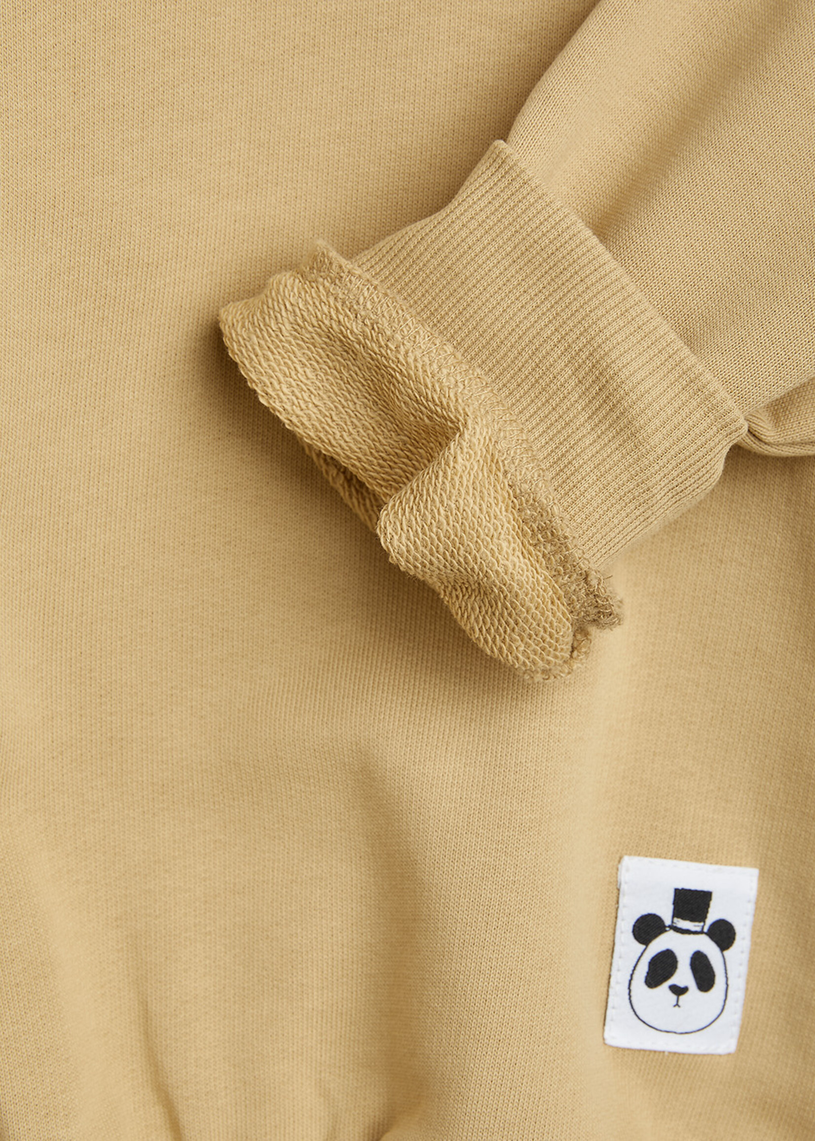 Mini Rodini MINI RODINI | Basic solid sweatshirt – Beige