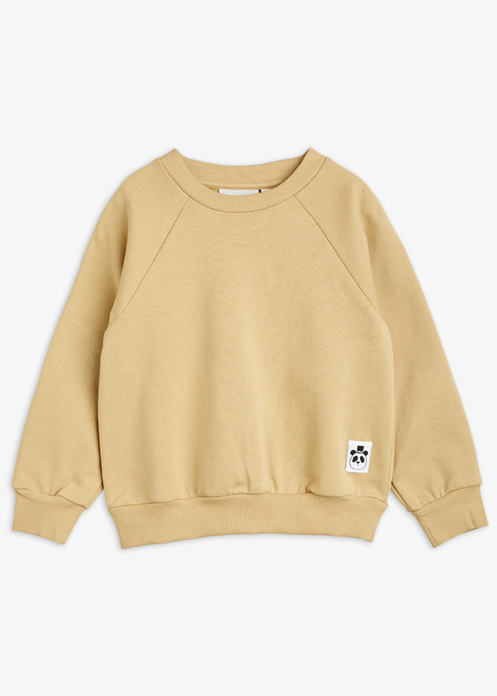 Mini Rodini MINI RODINI | Basic solid sweatshirt – Beige