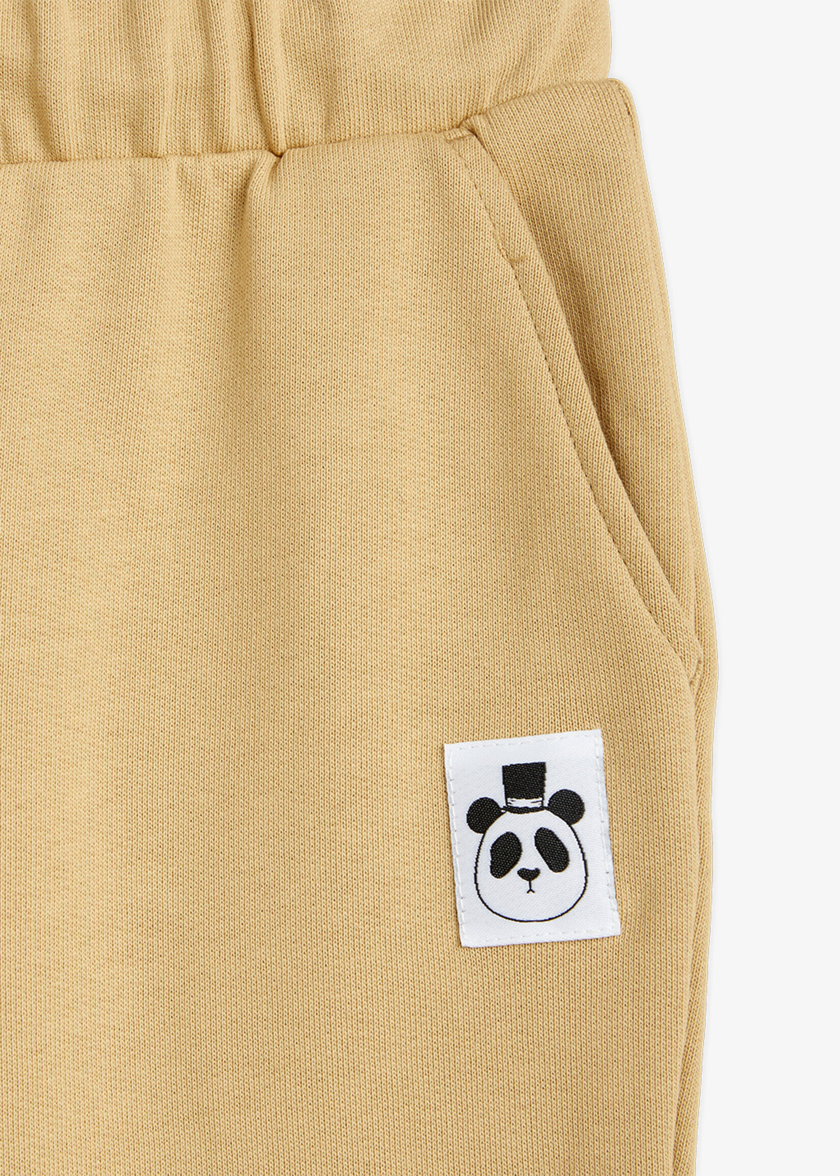 Mini Rodini MINI RODINI | Basic solid sweatpants – Beige