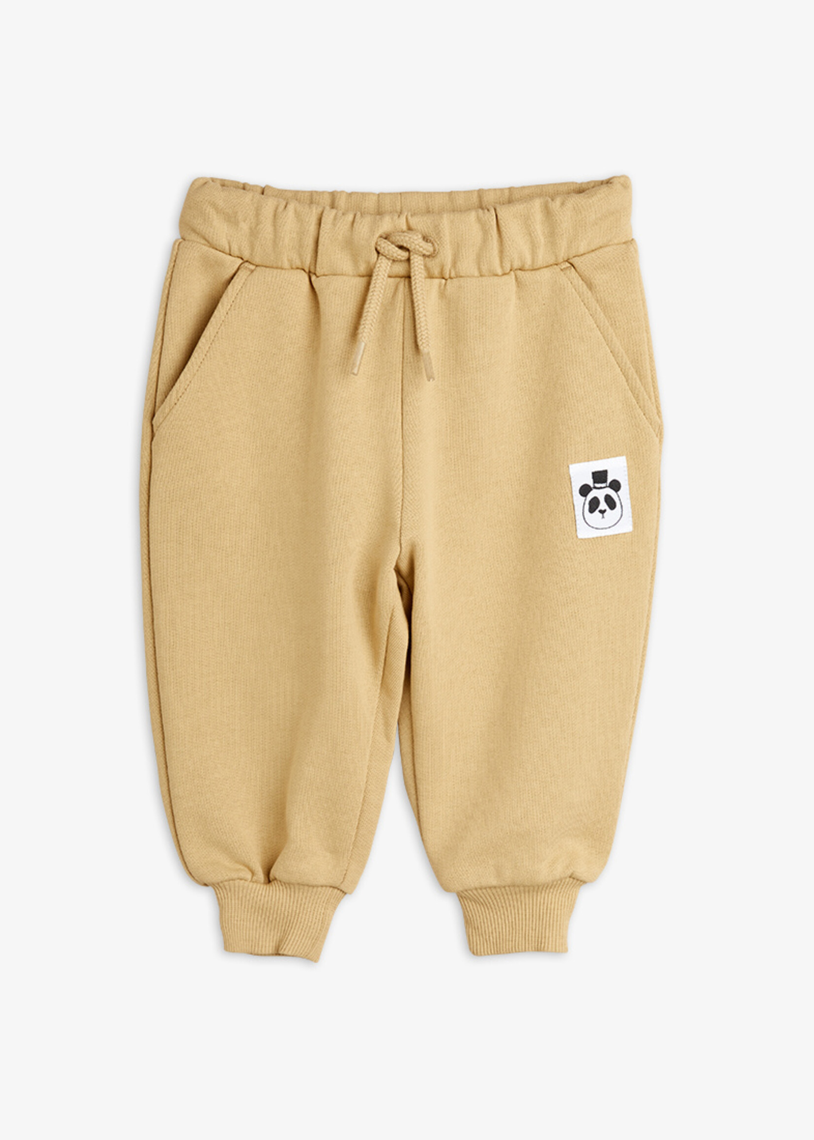 Mini Rodini MINI RODINI | Basic solid sweatpants – Beige