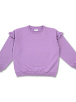 Petit Blush Petit Blush | Ruffle Sweater - English Lavender