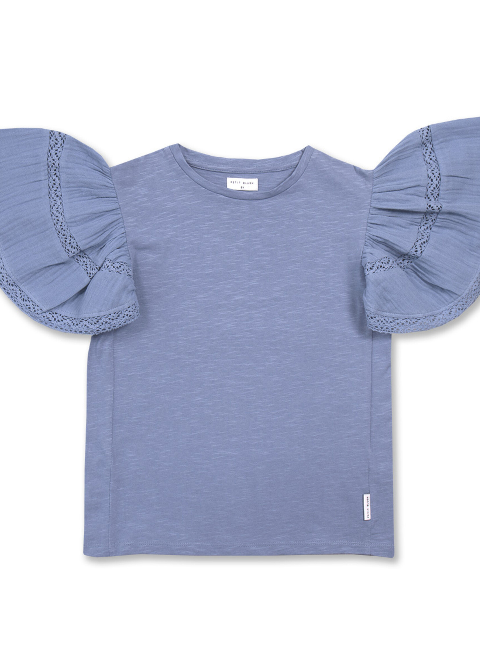 Petit Blush Petit Blush | Lucy Wing T-shirt - Colony Blue