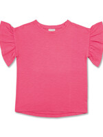 Petit Blush Petit Blush | Bella Ruffle Tee - Hot Pink