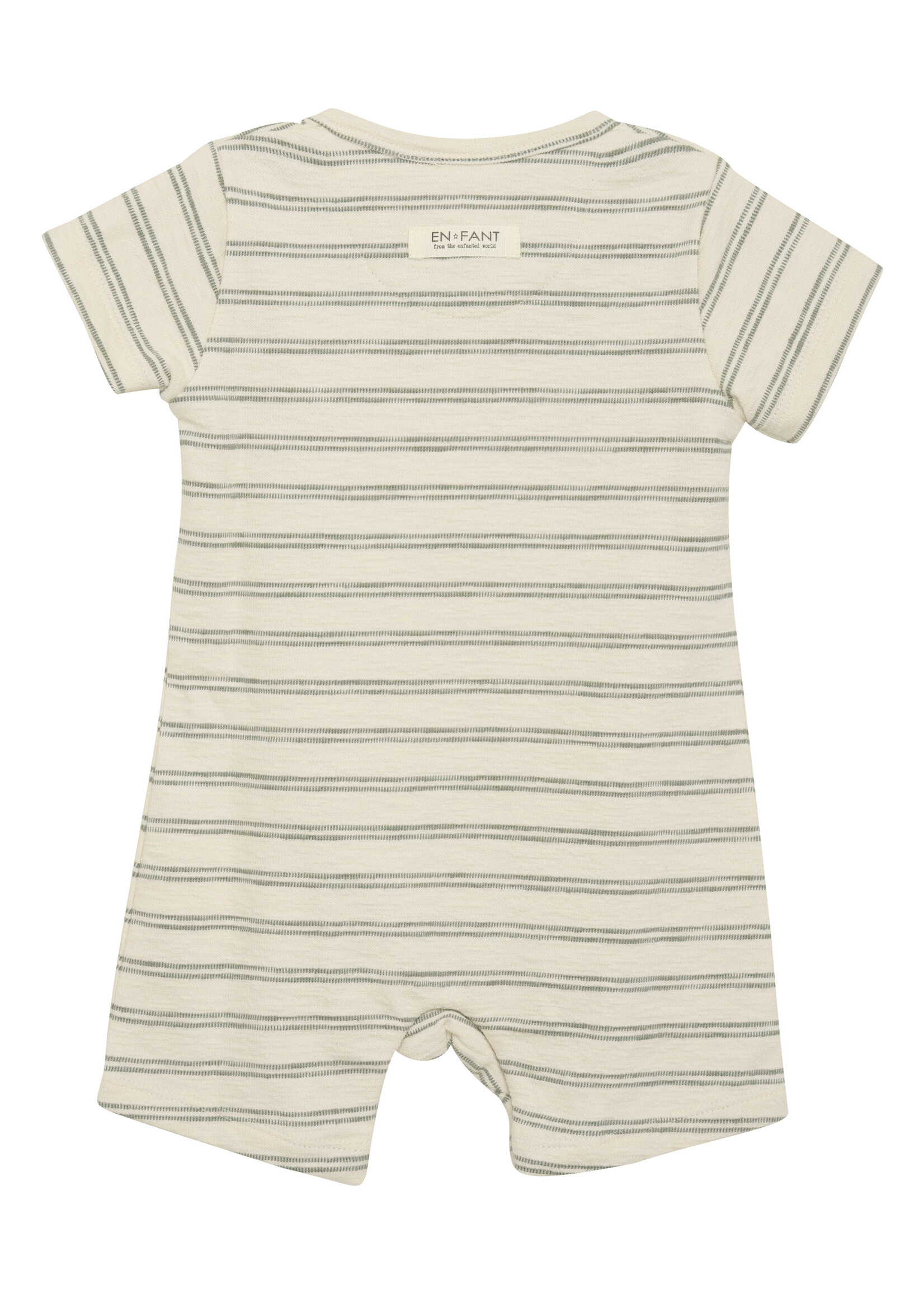 ENFANT Enfant | Playsuit SS Stripes - Sea Spray