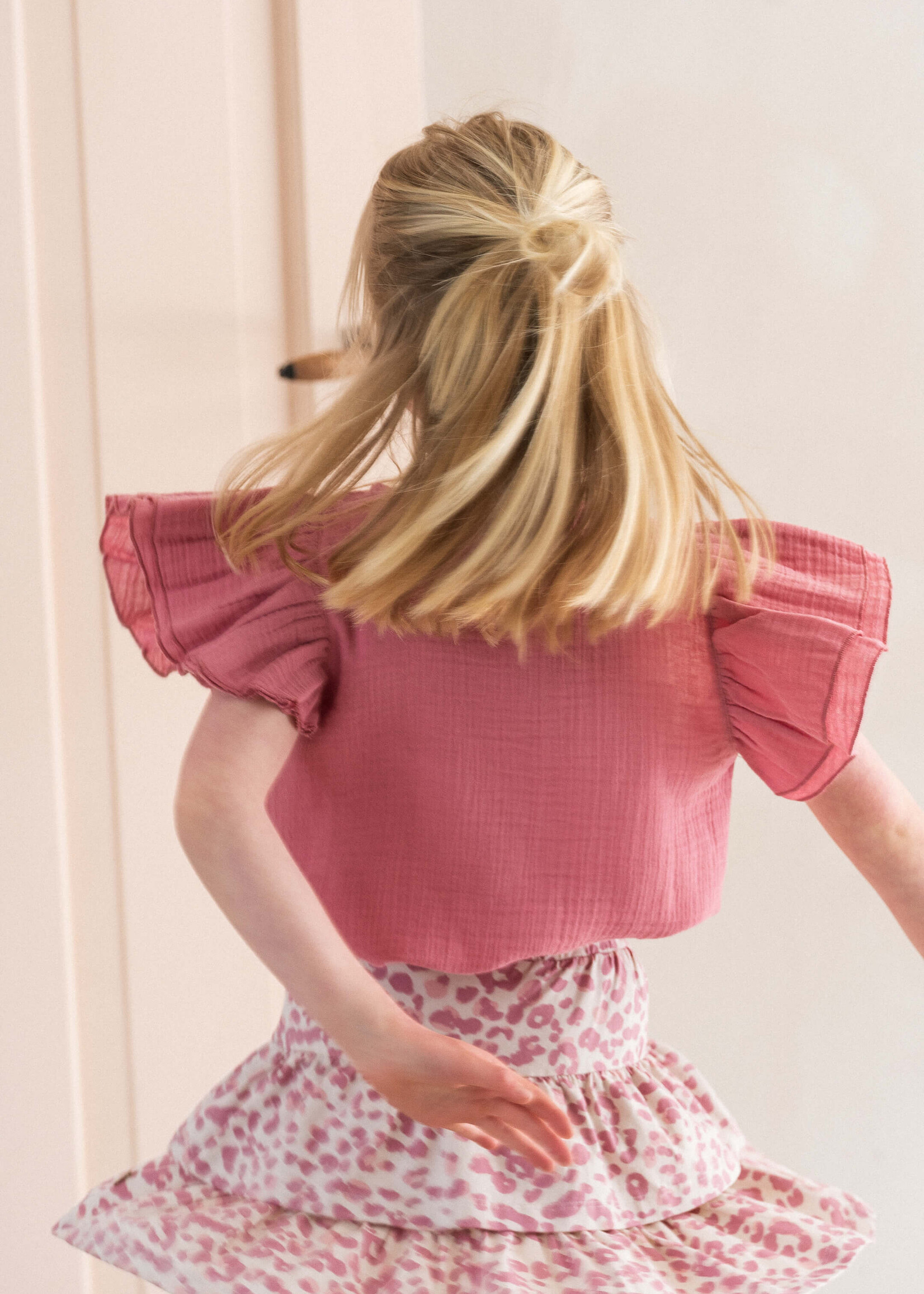 House of Jamie House of Jamie | Butterfly Top - Blush