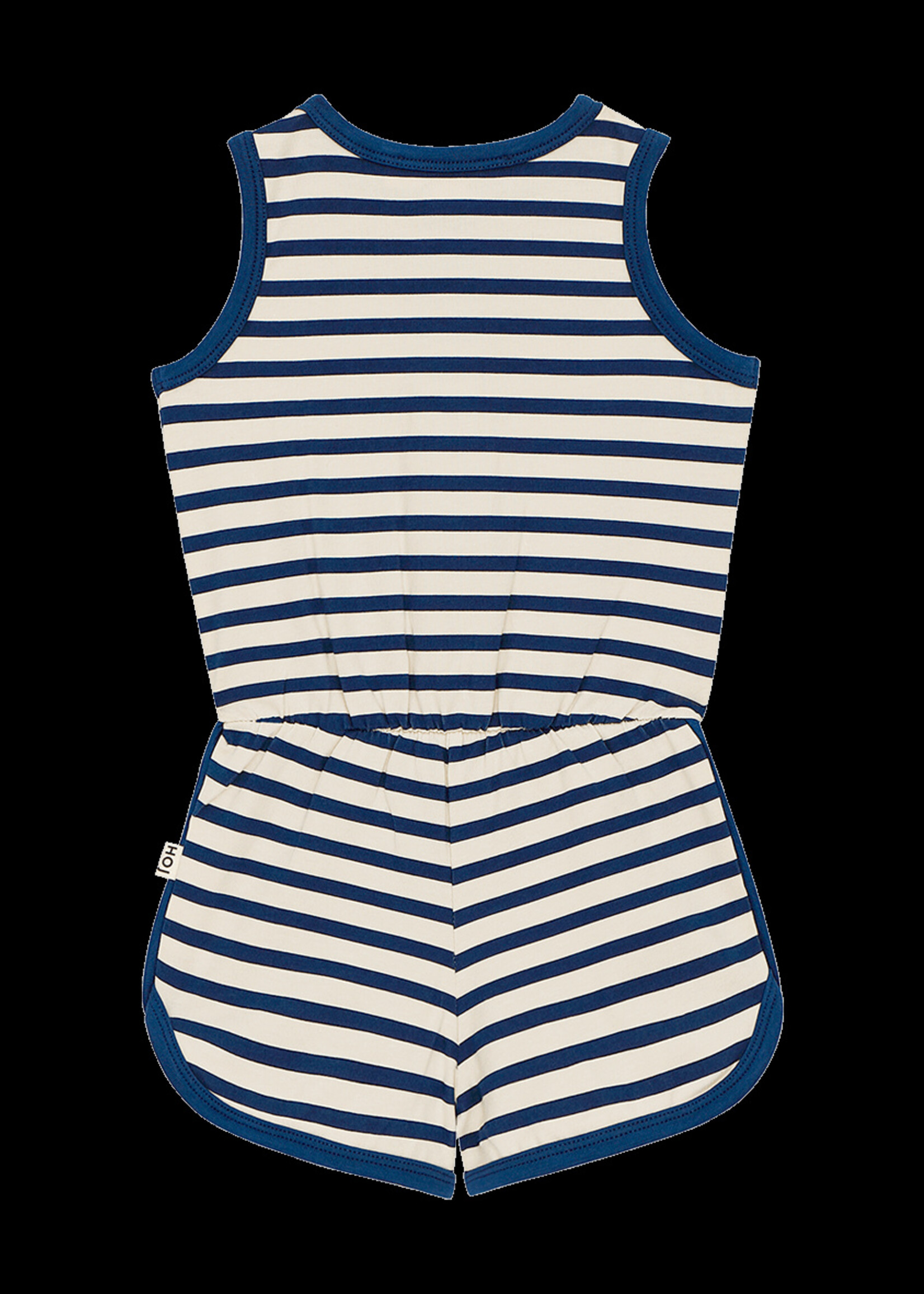 House of Jamie House of Jamie | Sleeveless Gymsuit - Deep Blue Lines