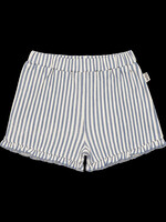 House of Jamie House of Jamie | Baby Girls Shorts - Cloud Blue Vertical Stripes