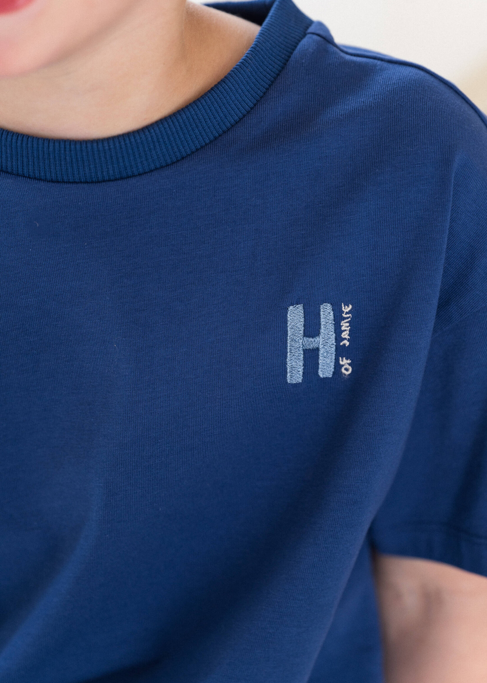 House of Jamie House of Jamie | Oversized Tee - Deep Blue