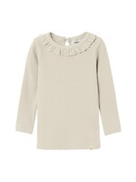 Lil' Atelier Lil' Atelier | NMFGAGO DIA LS SLIM TOP LIL - Turtledove