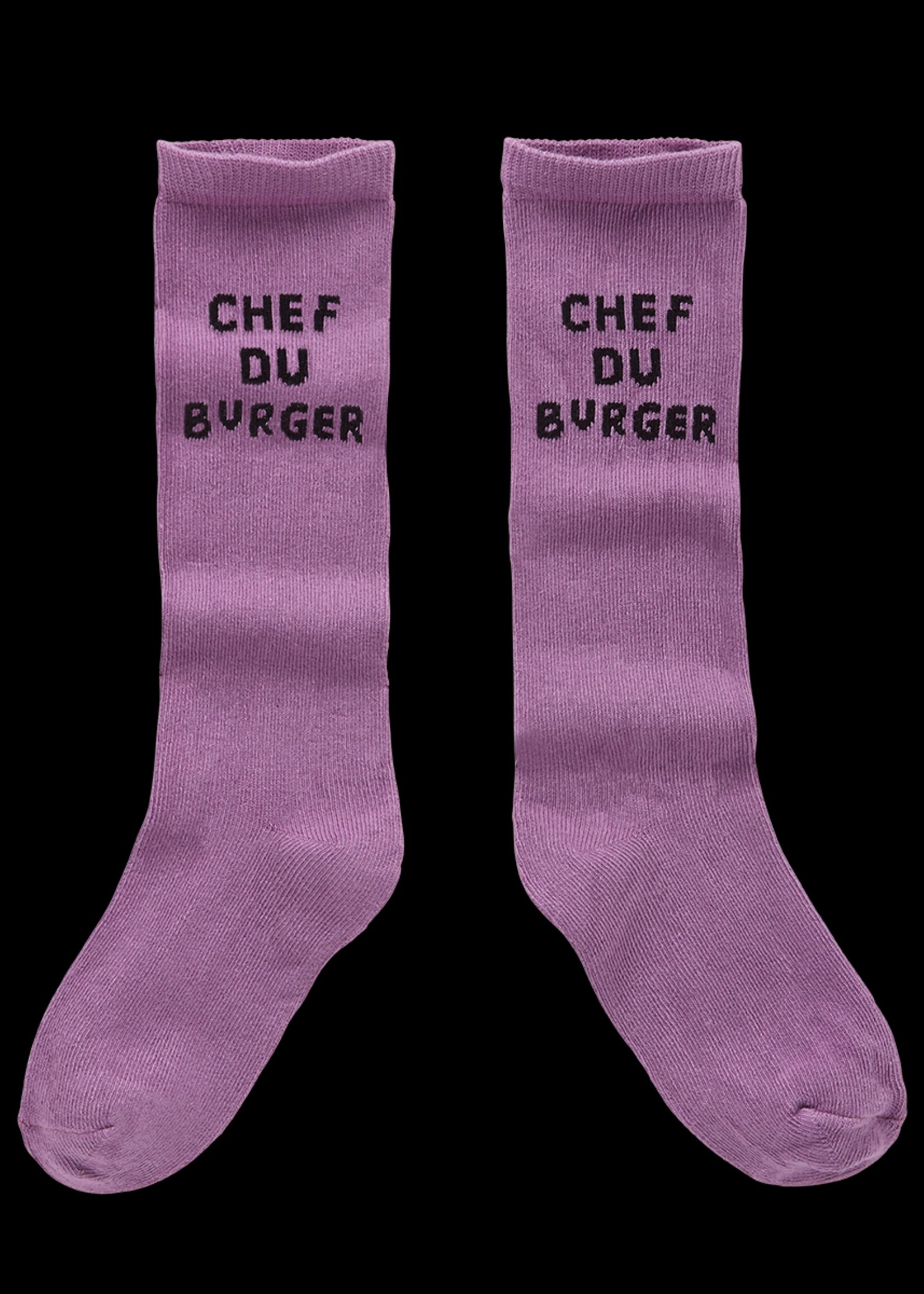 Sproet&Sprout Sproet&Sprout | Socks Chef du burger purple – Purple