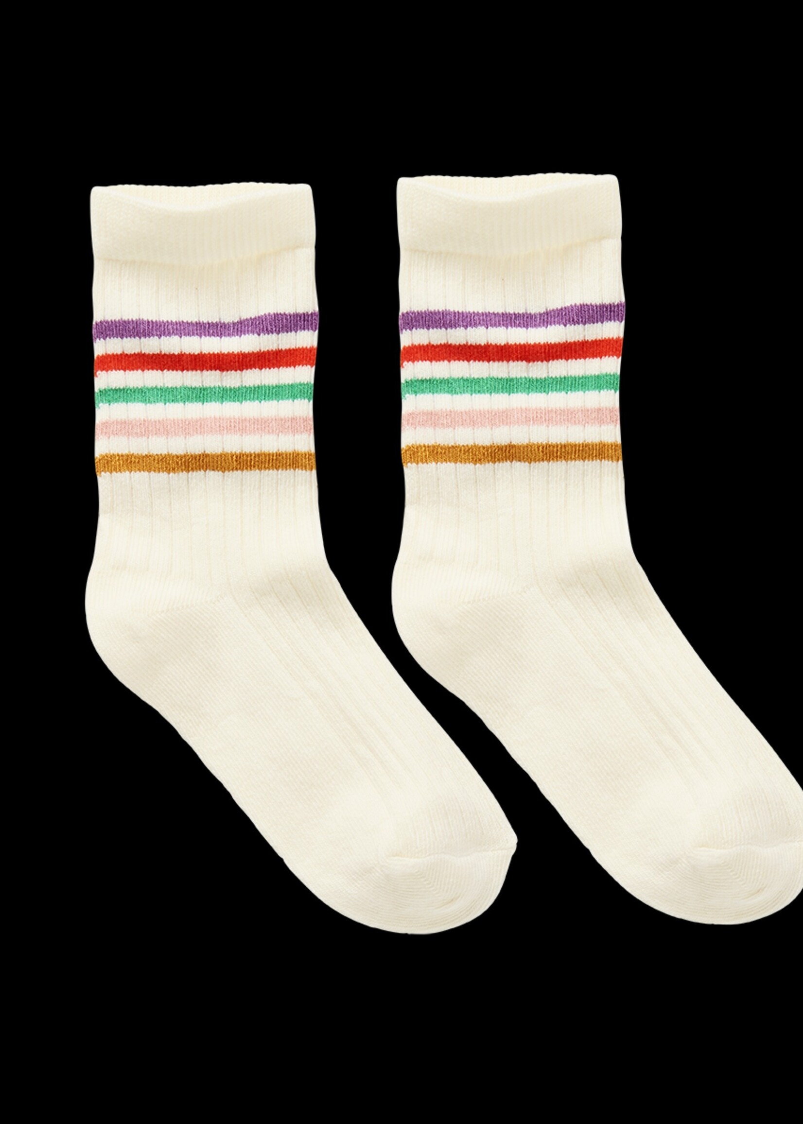 Sproet&Sprout Sproet&Sprout | Sport socks stripes – Pear