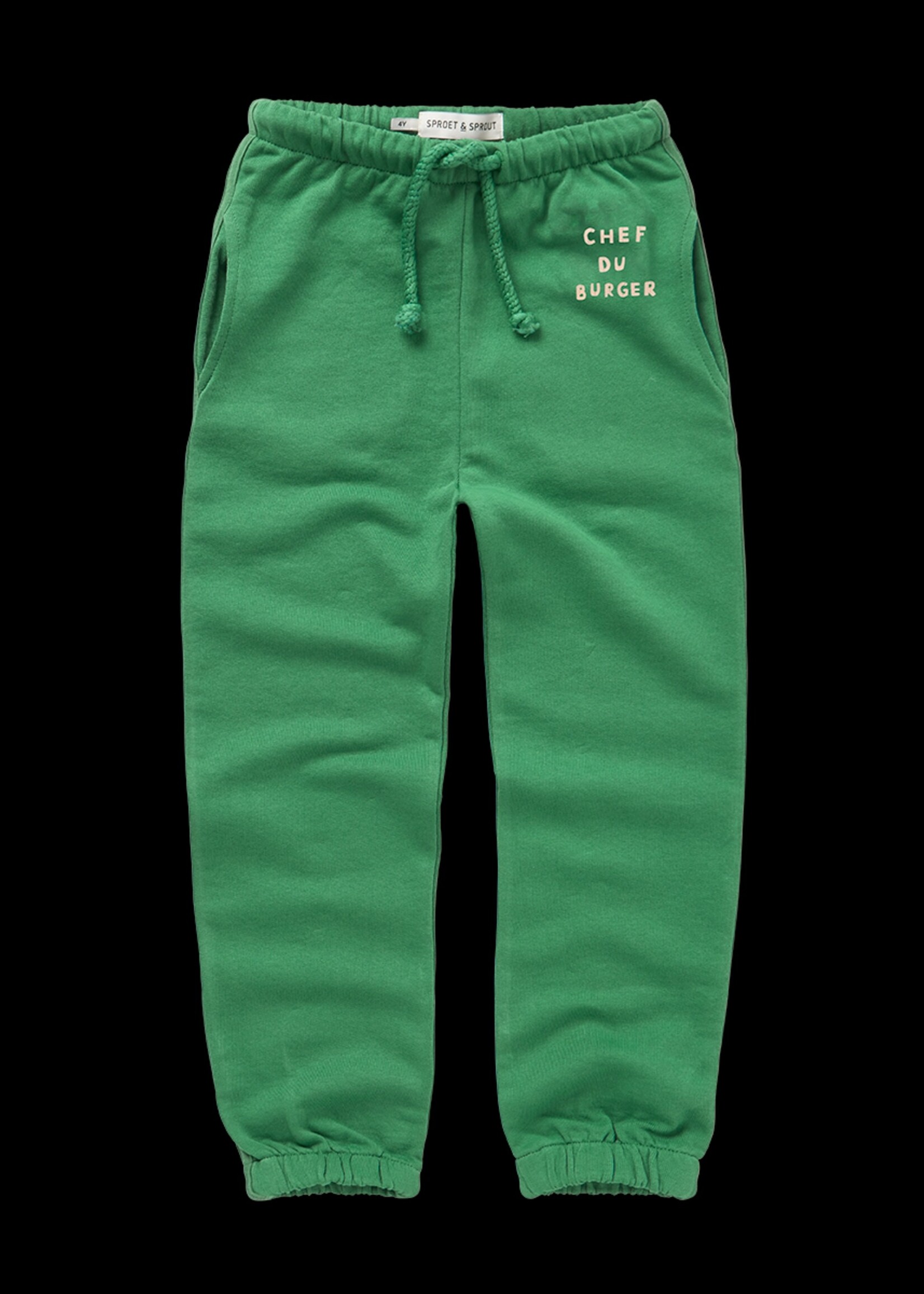 Sproet&Sprout Sproet&Sprout | Sweat pants Chef du burger – Mint