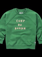 Sproet&Sprout Sproet&Sprout | Sweatshirt raglan Chef du burger – Mint