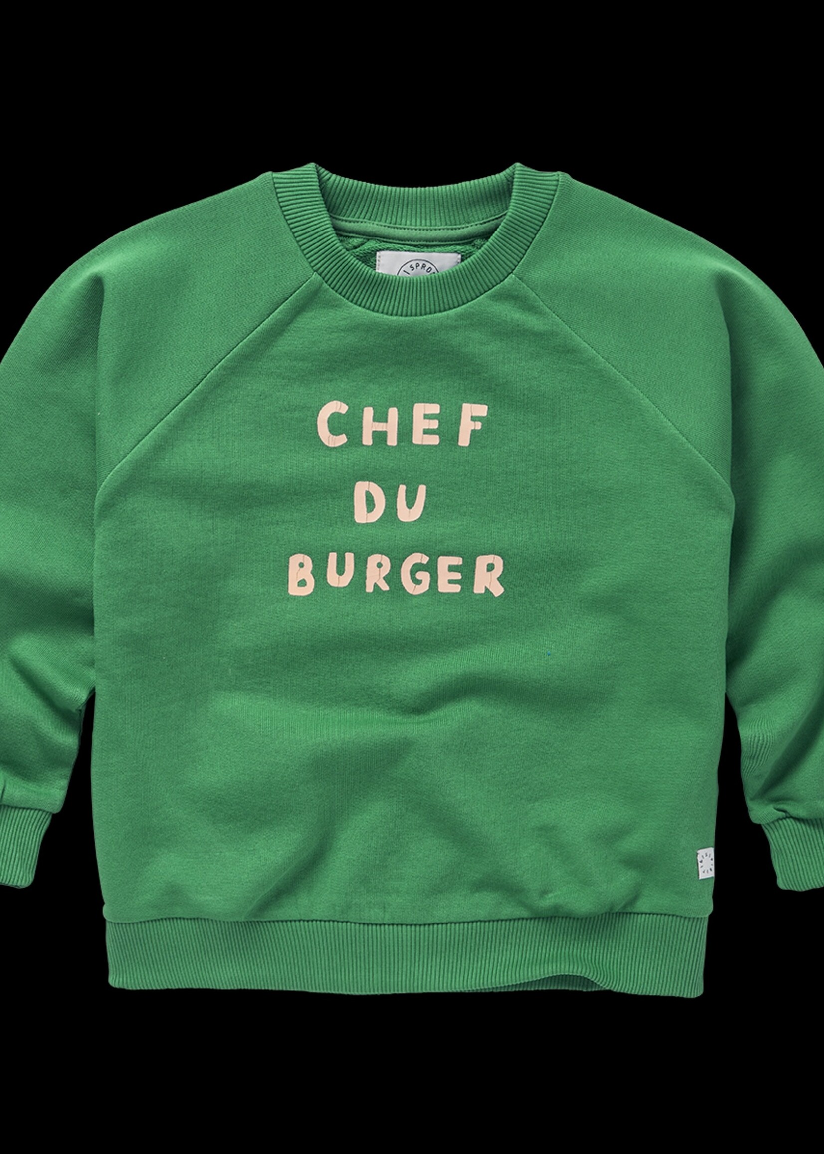 Sproet&Sprout Sproet&Sprout | Sweatshirt raglan Chef du burger – Mint