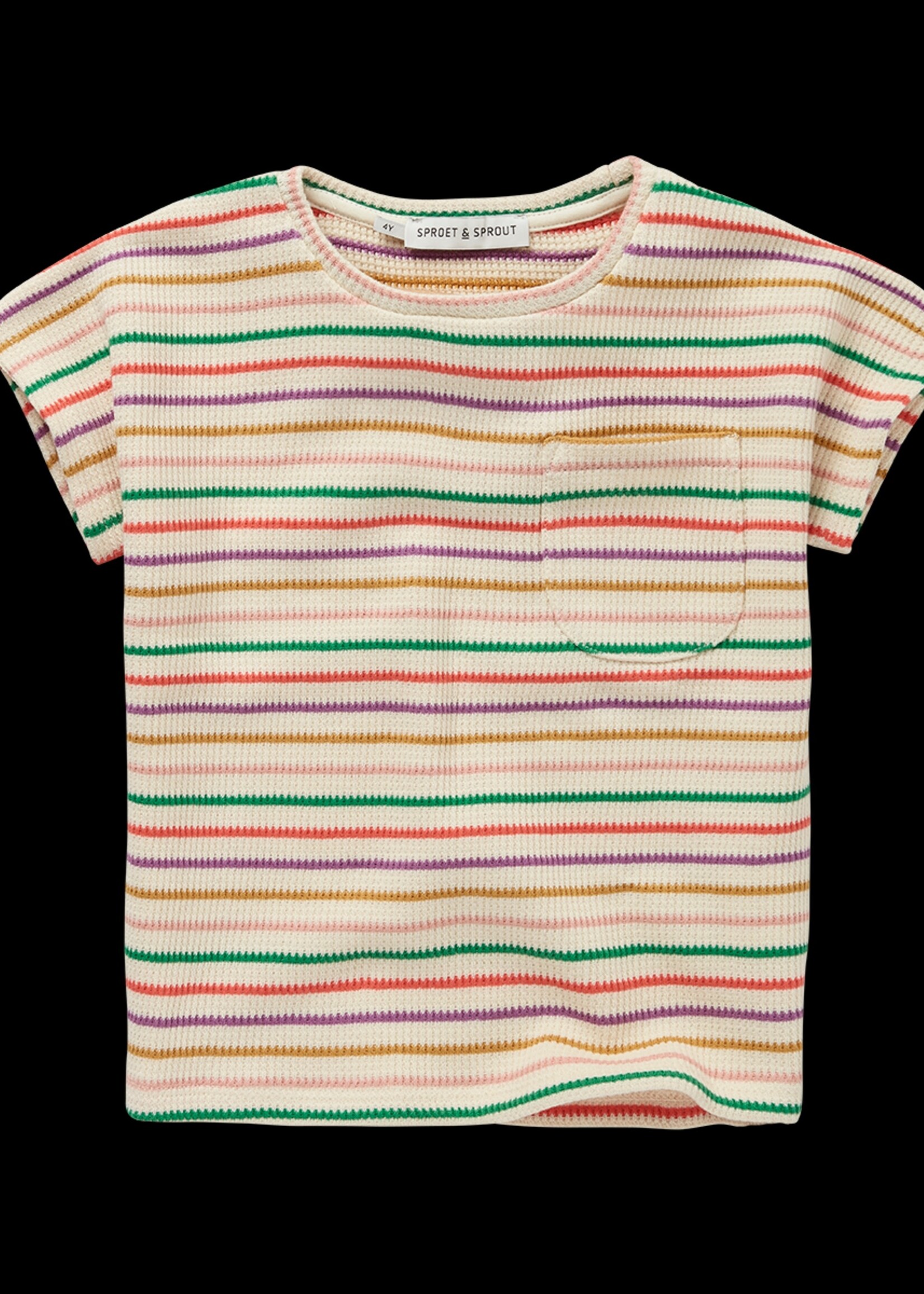 Sproet&Sprout Sproet&Sprout | T-shirt Stripes – Pear