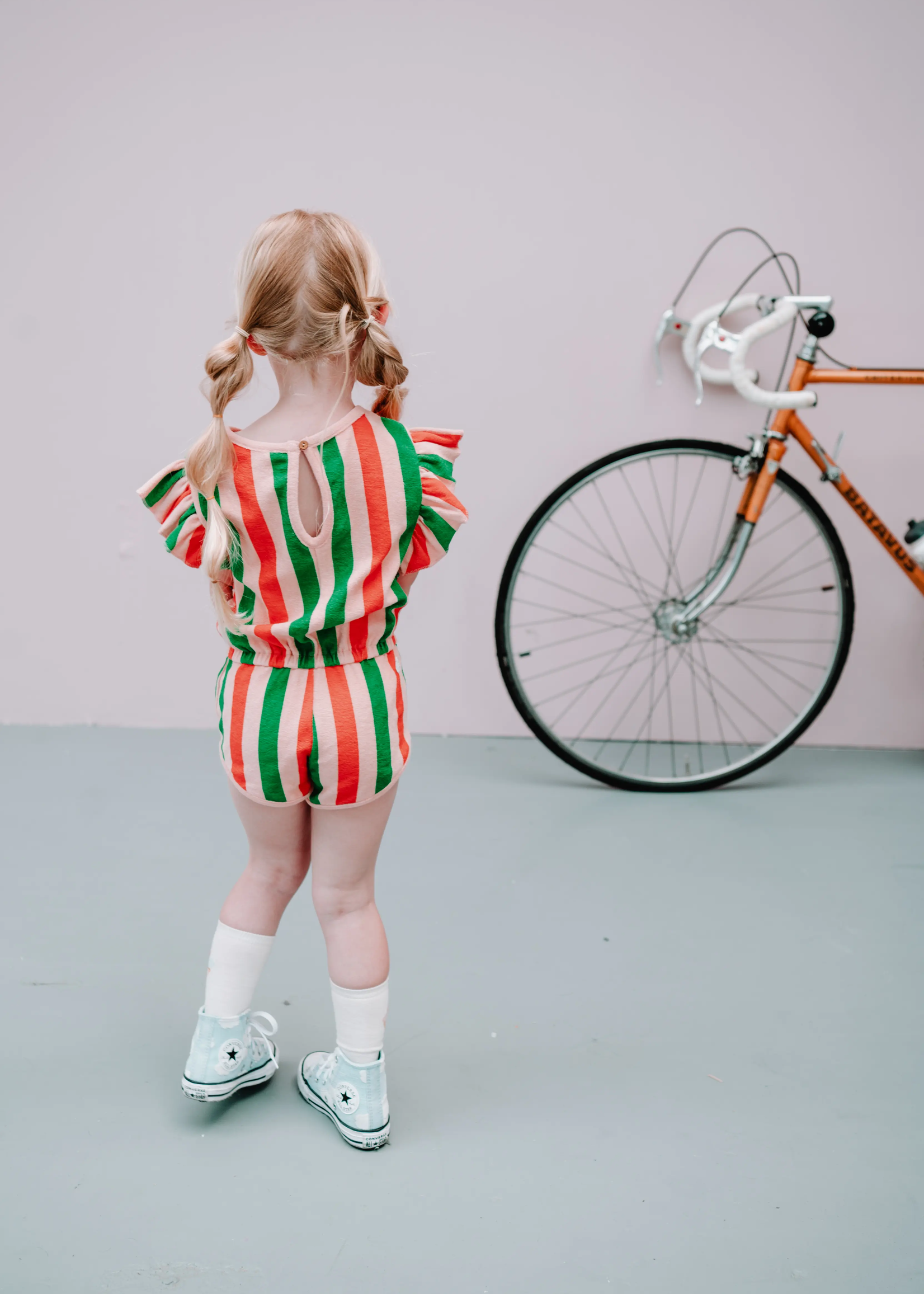 Sproet&Sprout Sproet&Sprout | Girls jumpsuit Stripe print – Blossom