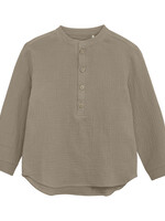 Huttelihut Huttelihut | Shirt LS Muslin - Silver Sage