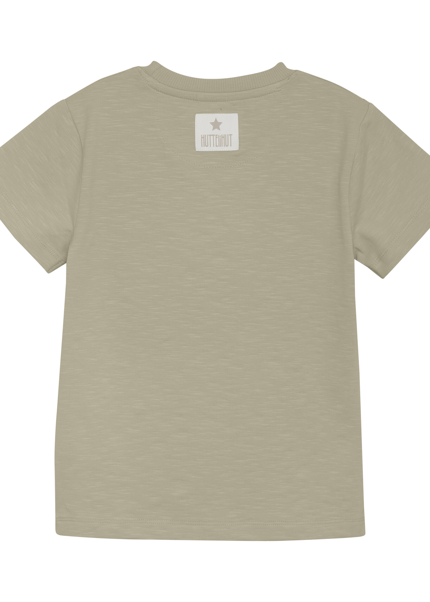 Huttelihut Huttelihut | T-shirt SS Solid - Silver Sage