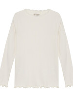 Huttelihut Huttelihut | T-shirt LS Rib - Eggnog