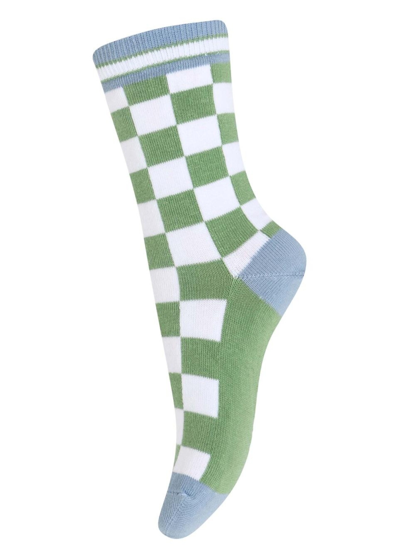 Melton Melton | Race Socks - Watercress - col.3027