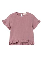 Lil' Atelier Lil' Atelier | NMFDOLIE SS LOOSE SHIRT LIL - Nostalgia Rose